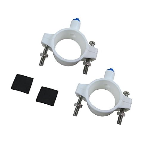 Lemoy RO Water Filters Drain Saddle Valve with 1/4 inch Quick Connect for Reverse Osmosis (RO) Systems (2 pcs) Cover
