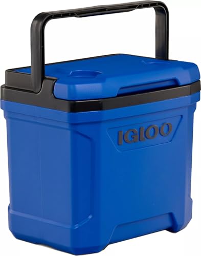 Image of Igloos Cooler Hard-Sided Ice Chest, Insulated Portable Cooler, Heavy-Duty, Leak-Resistant Lid, Lightweight Ergonomic Handle