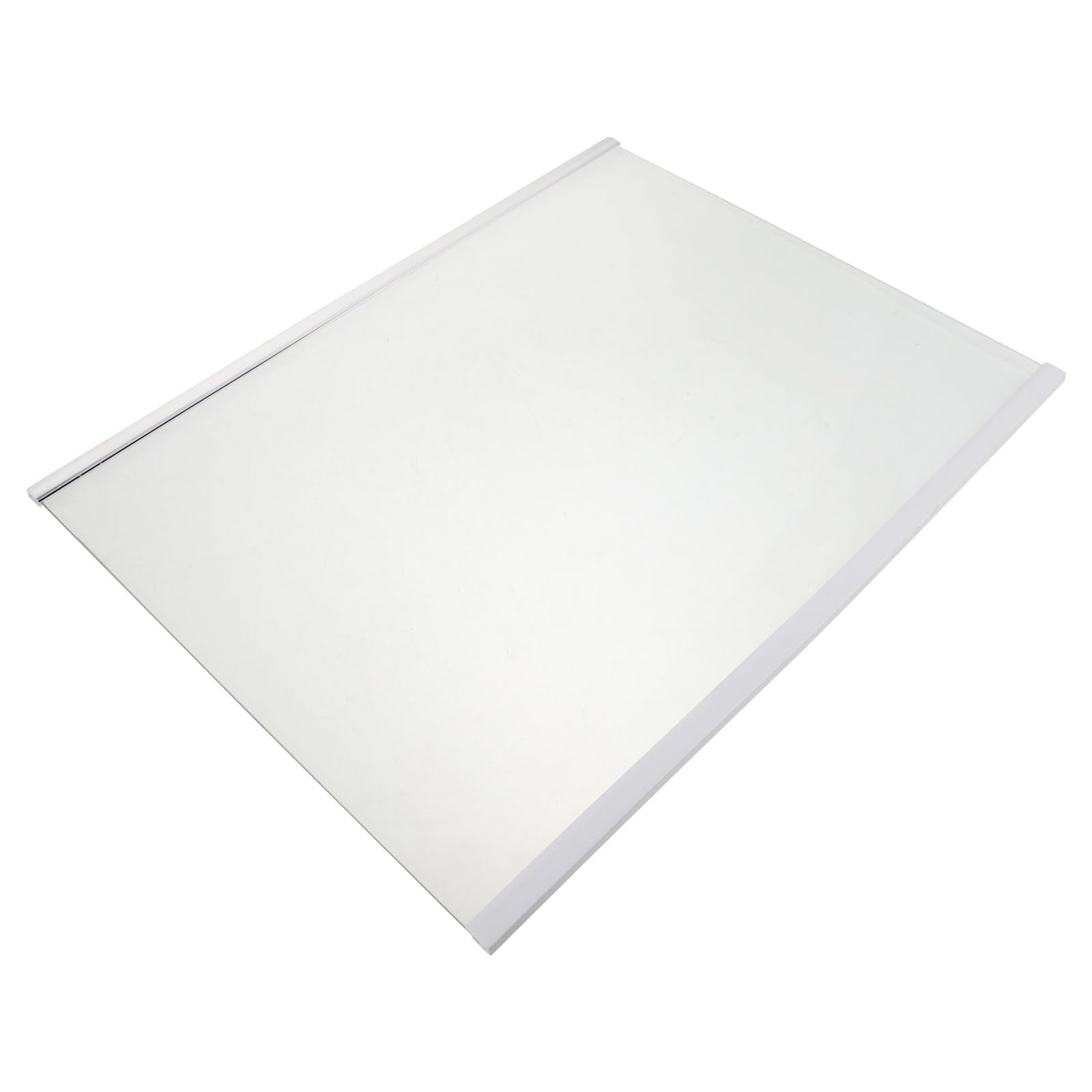 Ripiano 32x13 per Frigorifero in Vetro Temperato Divisorio 17 58x0, 28 | Vetro Trasparente, Bordi Lisci senza Sbavature, Organizer Regolabile per Cucina