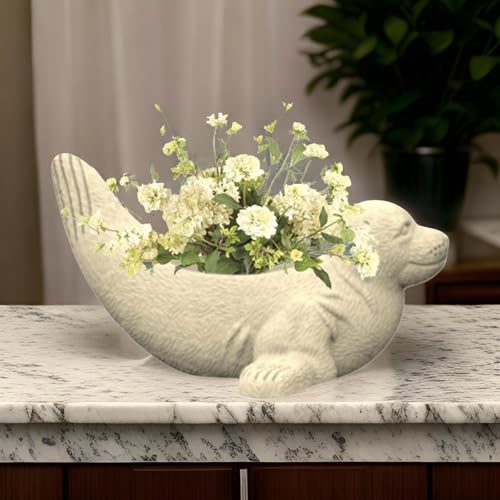 Moule en silicone pot de fleur sceau pour résine et plâtre