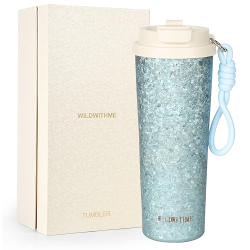 Mug de viaje Titanium 25oz (750mL) con tapa y correa miniatura 1