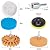 Eraser Wheel, Adhesive Remover, Decal Remover, 13PC Rubber Pin Stripe Removal Tool Kit, Decal Adhesive Removal Kit for Drill for Automotive Car Sticker, Rv, Vinyl, with Polishing Pads Razor Blades