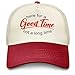 Here for A Good Time Not A Long Time Hat Funny Trucker Hats Women Dad Hats Funny Birthday Gifts Burgundy