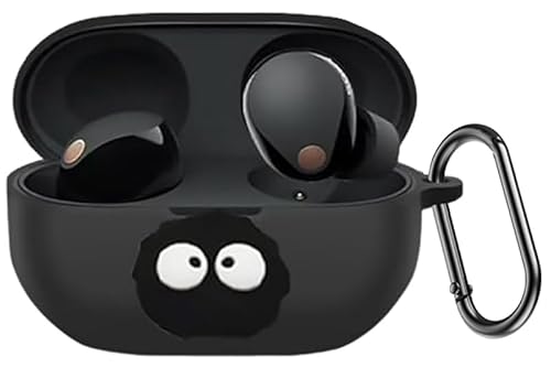 KOMININA �\�j�[ WF-1000XM5 �p�P�[�X �V���R�[���� WF-1000XM5 �J�o�[ ���� ���� �ϏՌ� �h�� �L�Y�h�~ �[�d�֗� �C���z���P�[�X �J���r�i�t�� WF-1000XM5 �Ή� �P�[�X (�Y�c)