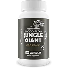 Blood Flow Jungle Giant Pro Plus - Improved Formula - Our Best Blood Flow Vasodilator Supplements for Men - Healthy Pressure Supplement - Natural Circulation Supplements - Male Circulation Supplements