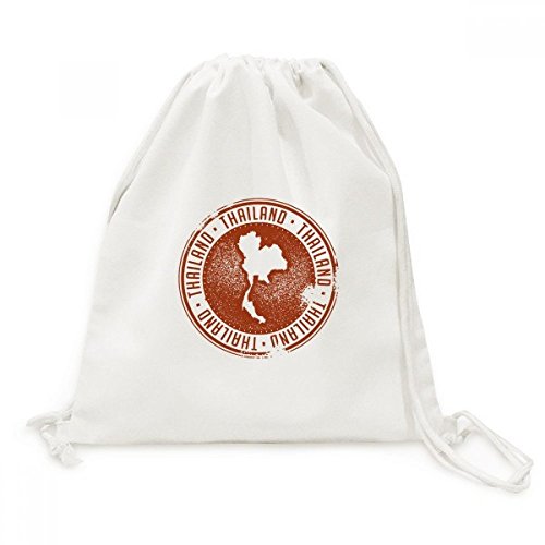Sac à dos cordon Thaïlande voyage en toile pour adulte et ado