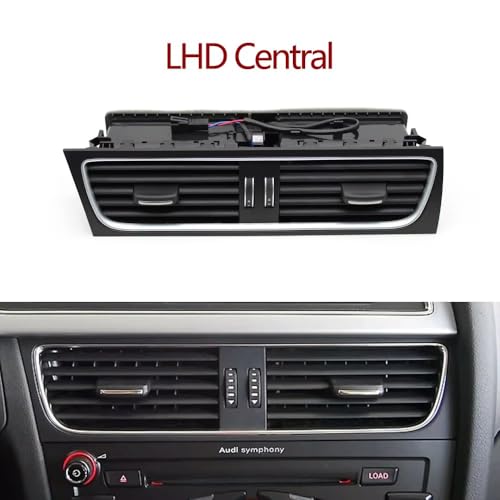 Salida de aire acondicionado de salpicadero central para Audi A4 B8 y A5 LHD 2