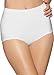 Bali womens Seamless Brief With Tummy Panel Ultra Control 2-Pack(X245)-2 White-XL