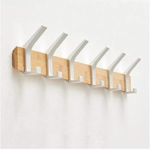 YHNMK Wandkapstok, kapstok Wandentree Wandhaak Kapstok Row Wandhaak Moderne kapstok Kledingrek Haak Gratis Punch /Punch…