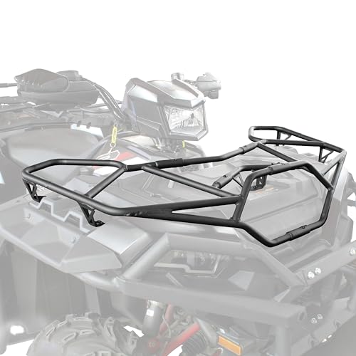 LDETXY Front Rack for Polaris Sportsman 850/850 SP/XP 1000 / XP 1000 S 2017-2025 ATV Heavy Duty Steel Rack Extender Luggage Storage Cargo Accessories Replace OEM # 2883257