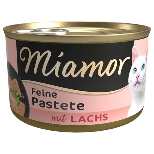 Miamor Pastete mit Lachs 12x85g