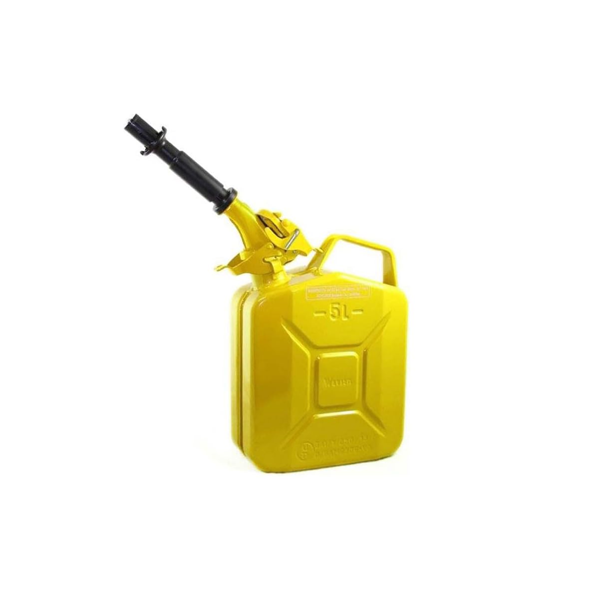 Wavian USA JC005YVS Authentic NATO Jerry Fuel Can and Spout