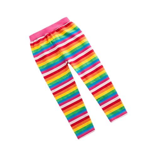 UKCOCO Leggings de Algodón para Niña Otoño Pantalón Ajustado y Cómodo con Diseño Talla para Estilo Moderno y Suave