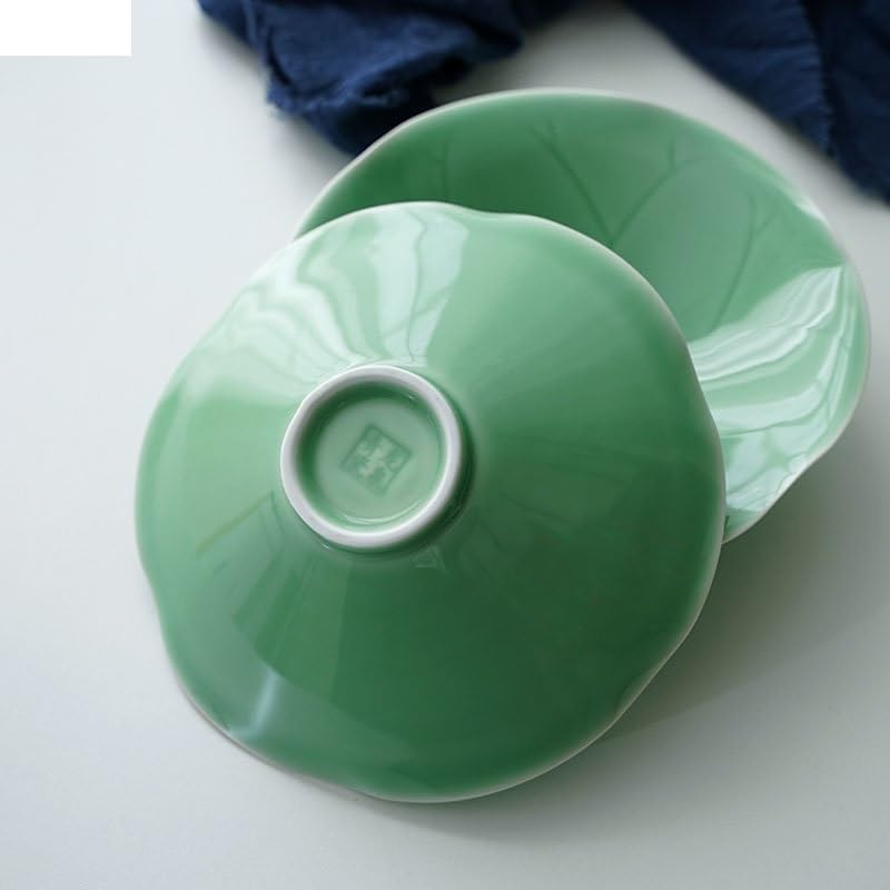 Talerze Obiadowe Ceramiczny Talerz Na Owoce W Kształcie Liścia Lotosu Kuchnia Restauracja Specjalna Zastawa Stołowa Nowoczesna Kreatywna Miska Na Sałatkę Miska Na Makaron Talerz Obia10inch-One Size