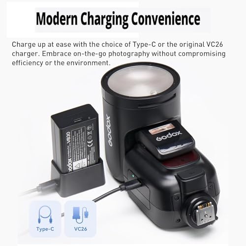 Ficha técnica Godox V1 Pro C V1Pro C Flash de cámara de Cabeza Redonda para Flash Canon Speedlite Speedlight 76 WS 2.4G TTL 1/8000 HSS 500 Flashes de Potencia Completa Tiempo de Reciclaje de 1,3 s - Fernando Cortés Ficha técnica Godox V1 Pro C V1Pro C Flash de cámara de Cabeza Redonda para Flash Canon Speedlite Speedlight 76 WS 2.4G TTL 1/8000 HSS 500 Flashes de Potencia Completa Tiempo de Reciclaje de 1,3 s - Fernando Cortés