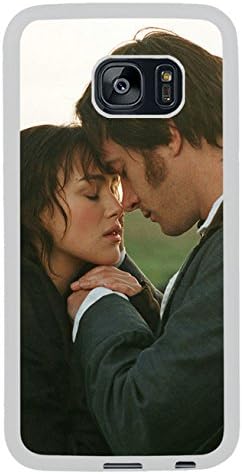 Samsung S7 Edge TPU Cases Designed with Pride And Prejudice Elizabeth Bennet Mr Darcy Matthew Macfadyen Keira Knightley White TPU Case for Samsung Galaxy S7 Edge