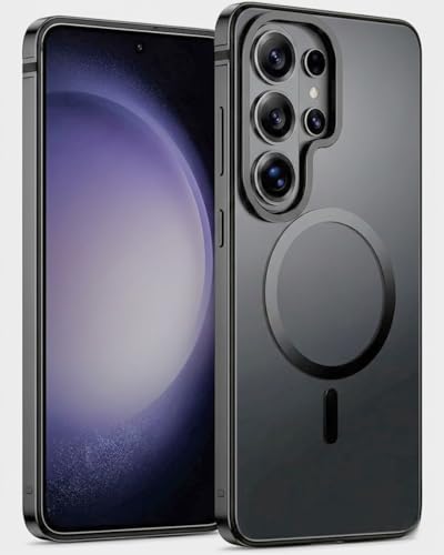 Coque Galaxy S25 Ultra en métal avec protection caméra et bumper en aluminium fin