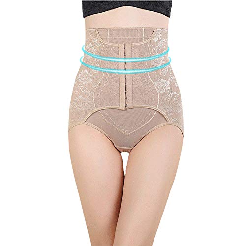 Lilith-Lover Perfect Tummy Control Shaper Panties Seamless Body Shaper for Women Tummy Control Shapewear Thigh Slimmers Shapewear Underbust Shapewear Pants, XXL, Beige 2