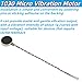 MTDELE 20Pcs Mini Vibration Motor 10x3mm DC 3V 12000rpm Micro DC Vibrating Motor Compatible with for Mobile Cell Tablet Phone Pager Electronic DIY with 50mm Wire