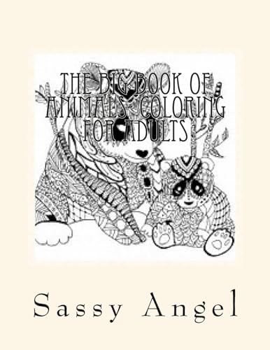 The Big Book of Animals- Coloring for adults