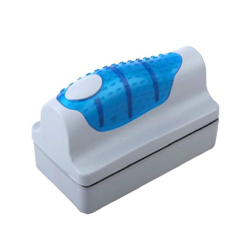 Magnetna krtača za akvarij, čistilo za akvarij, strgalo za steklene alge, magnetna krtača, orodje za akvarijske ribe, plavajoča krtača_voghion.com