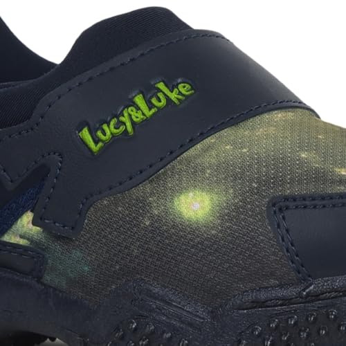 Image of Liberty Lucy & Luke 8005-50E Casual Non Lacing Shoes for Kids - PVC Sole & Outsole | Memory Insole | Lightweight & Comfortable | Modern Design | Shock-Absorption