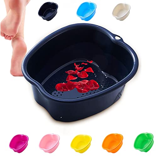 Großes Fußbadewannenschüssel, Dickes Plastikfußbecken mit Massage,...