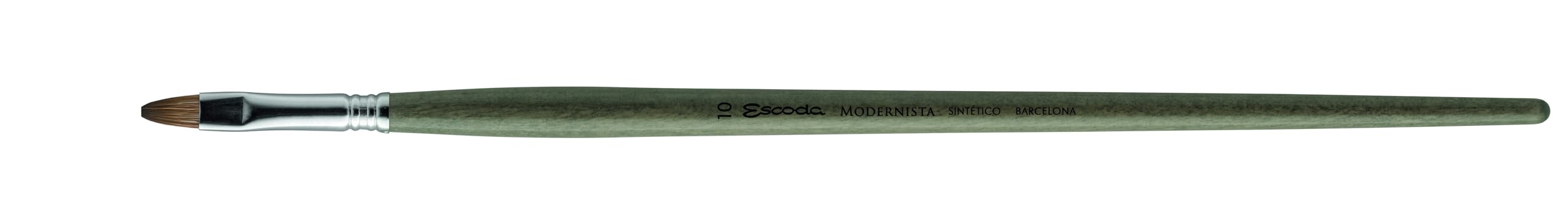 Escoda Modernista Series - Set di pennelli professionali per olio e acrilico, mangusta sintetica, 4 pezzi