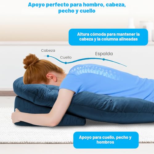 Almohada para dormir tras cirugía ocular que alivia el dolor cervical 3