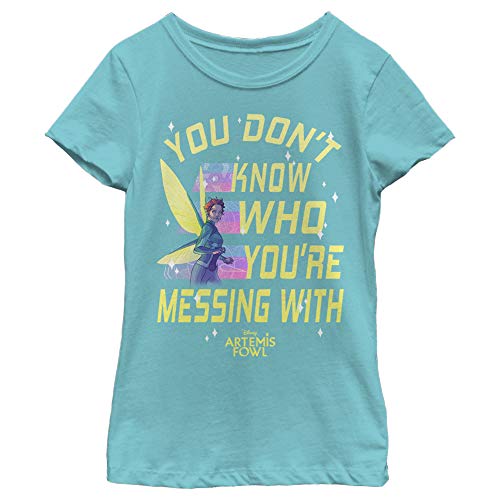 Fifth Sun Disney Artemis Fowl Holly Has It Handled Girls Short Sleeve Tee Shirt