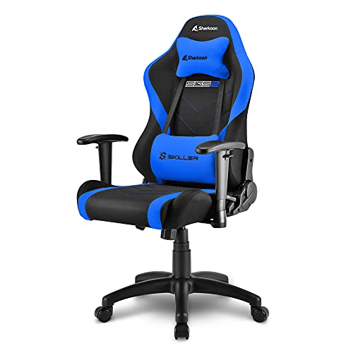 Sharkoon Skiller SGS2 Jr. Gaming Chair, Blau