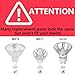 SANSUN 5W MR16 LED Landscape Light Bulbs, Low Voltage 12V 50W Halogen Replacement for Outdoor Landscape Spotlight and Track Light, GU5.3 Bi-Pin Base, Daylight White 4000K, Non-Dimmable, (Pack of 4)
