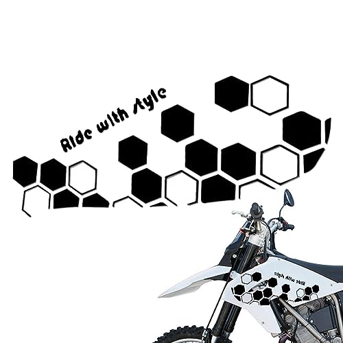 carro favo mel | Decoração reflexiva do carro fora da etiqueta - Adesivo externo decoração carro, ad