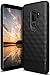 Galaxy S9 Plus Case, Caseology [Parallax Series] Slim Protective Dual Layer Textured Cover Secure Grip Geometric Design for Samsung Galaxy S9 Plus (2018) - Black / Black