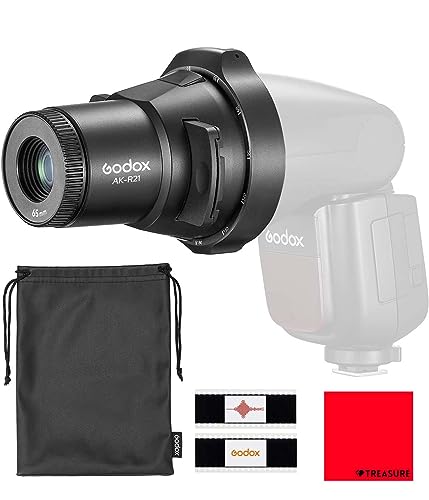 [国内正規代理店] Godox AK-R21 プロジェクションアタッチメント セット 65mm投影レンズ AD100Pro V1シリーズ対応 (AK-R21)