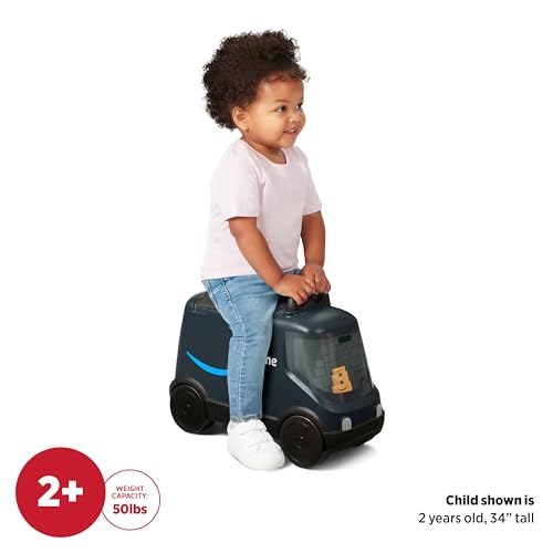 Radio Flyer 671Z Amazon Delivery Van Ride On Toy For Kids thumb #2