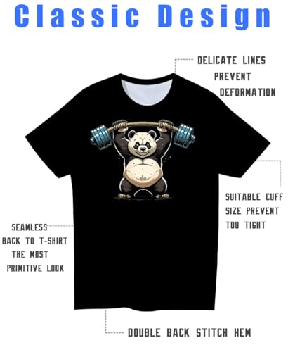 Men’s T Shirts Cotton Casual Hip Hop Tshirts Round Neck Short Sleeve Print Tops S-3XL3