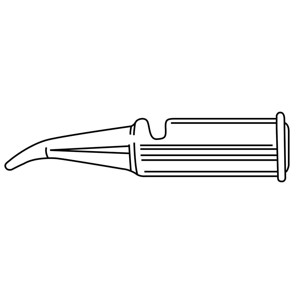 SPITZE 70-01-04: Lötspitze für Pyropen, rund, gerade, 3,0 mm bei
