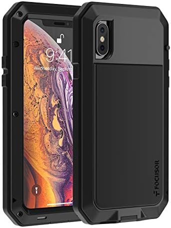 ElestBela Custodia Silicone Per IPhone X / XS 5.8'' - Ultra Sottile Blu, Con Microfibra Interna, Antigraffio E Supporto Wireless
