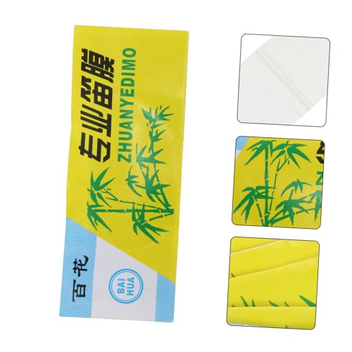 Toyvian 1 Set 10 Packs Dizi Membrane Flute Accessories Flute Membrane Chinese Flute Membrane for Dizi Flute Diaphragms Dizi Maintenance Supplies Flute Parts Reed Universal Component