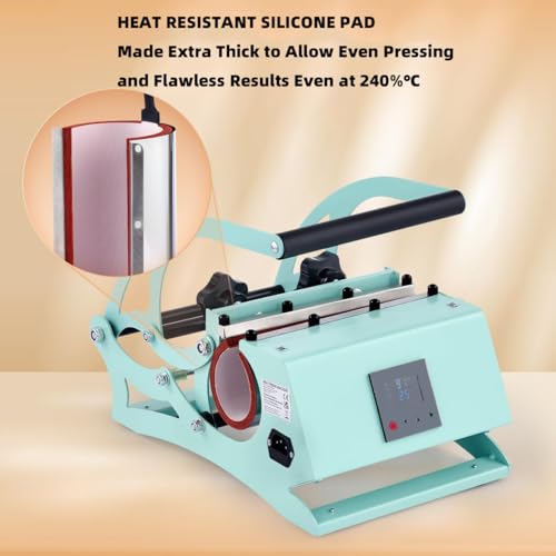 Máquina de prensa térmica para tazas 9-30 oz miniatura 6