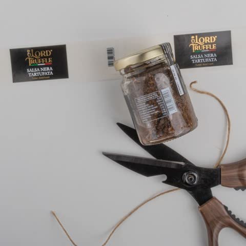Lord Truffle | Trio de sauces à la truffe, 3 paquets de 80g, 1 sauce à la truffe blanche 80g, 1 sauce à la truffe noire fraîche 80g et 1 sauce à la truffe Bianchetto 80g, qualité 100% italienne