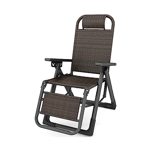 Chaise Salon de Soleil Pliant Fauteuil Zéro Gravité FANDIAO