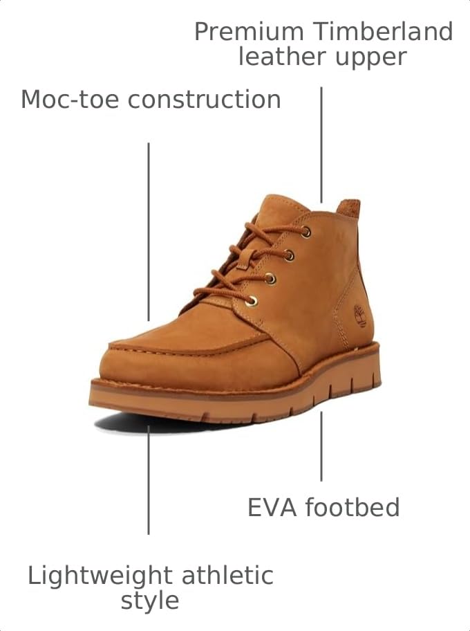 Image of Timberland Men's Westmore Moc-toe Chukka Boots