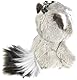 NICI 47869 Schlüsselanhänger Waschbär Rod 10cm, GRAU