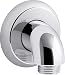 Kohler 22174-CP Forte Wall-mount supply elbow, Polished Chrome