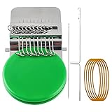 Schwamm Telar de Zurcir 10 MáQuina de Zurcir Mini Telar para Reparar RáPidamente Las Bellas Artes de Tejido de Bricolaje en la Ropa