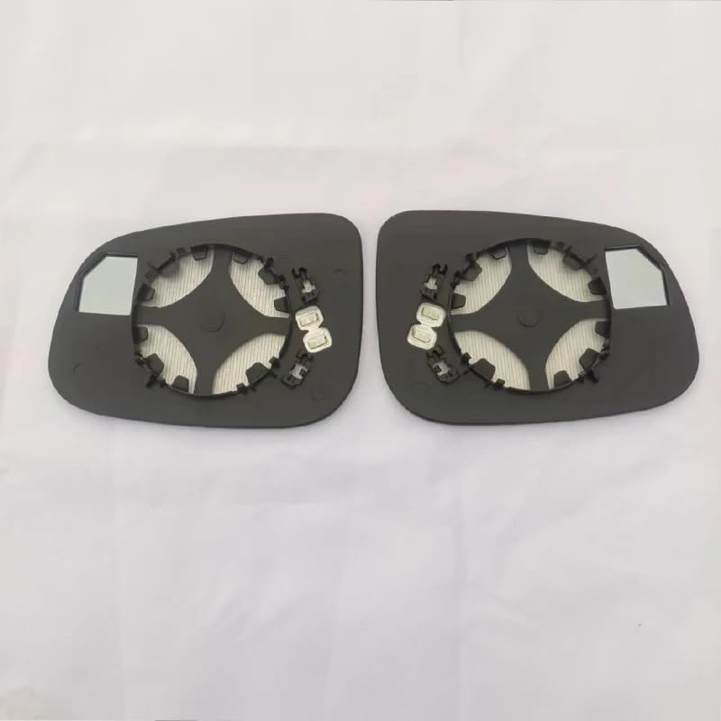 Cristal retrovisor calefactable con ángulo amplio compatible con Volvo 30716479 y 30716483 5