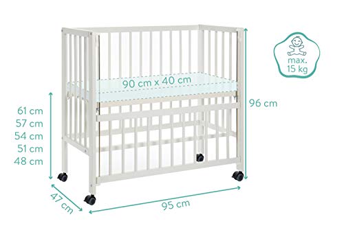 Fillikid Beistellbett Cocon weiß 2012