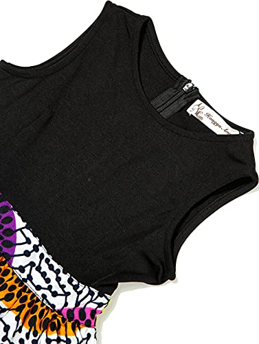 Girls African Print Dress Kente Wax Dresses3